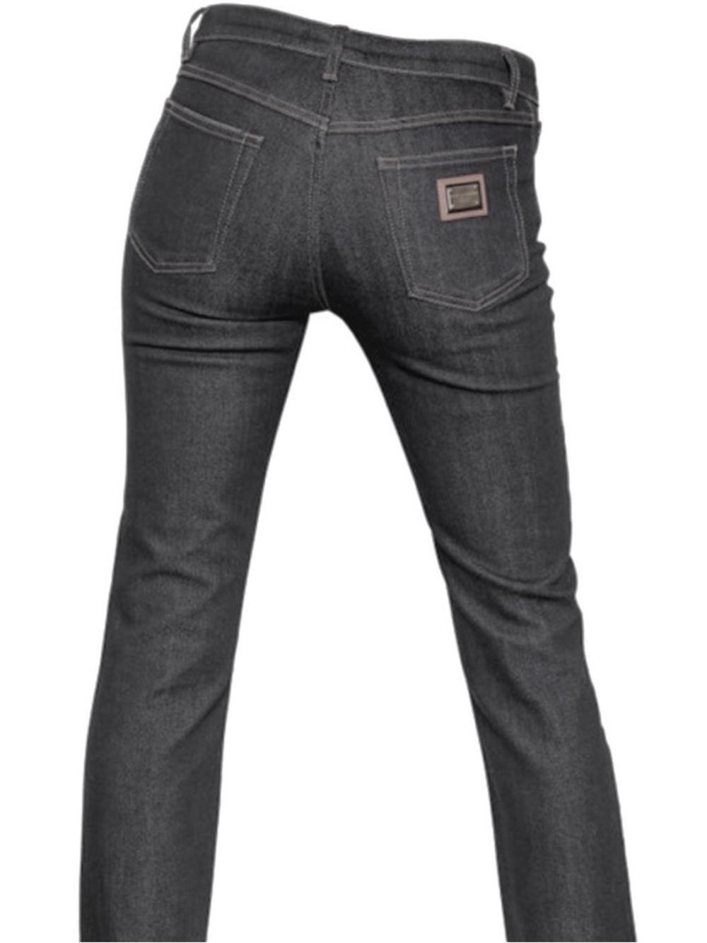 DOLCE & GABBANA slimmy appliqué jeans